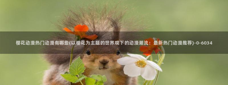 樱花动漫短片欣赏